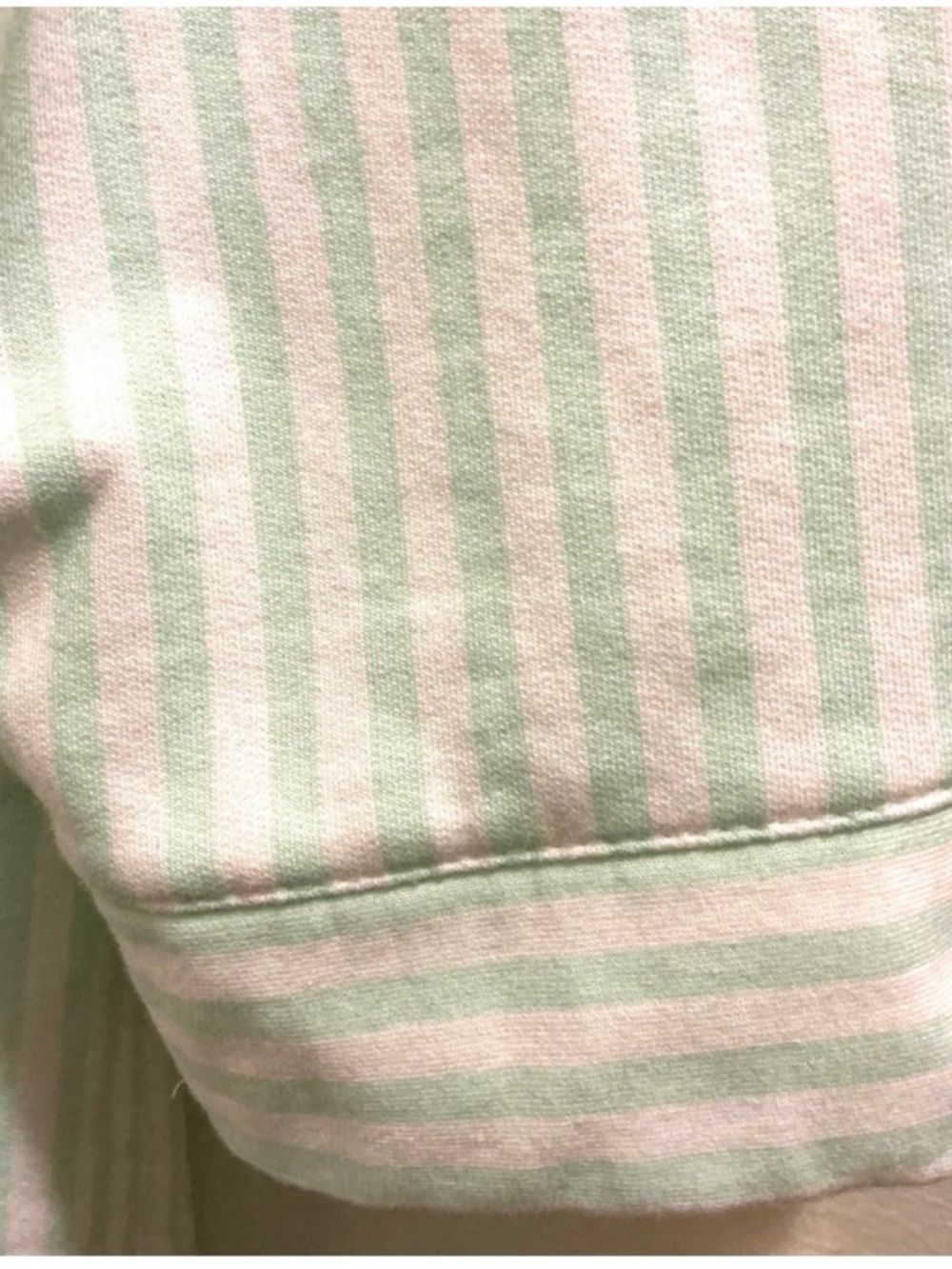 Mint Green Striped Robe - Picture 7 of 12